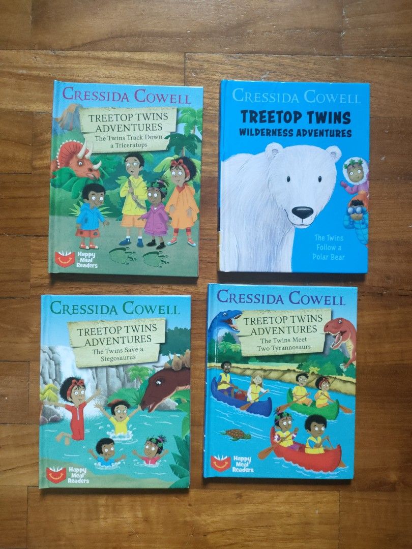 CRESSIDA COWELL TREETOP TWINS ADVENTURES books, Hobbies & Toys, Books