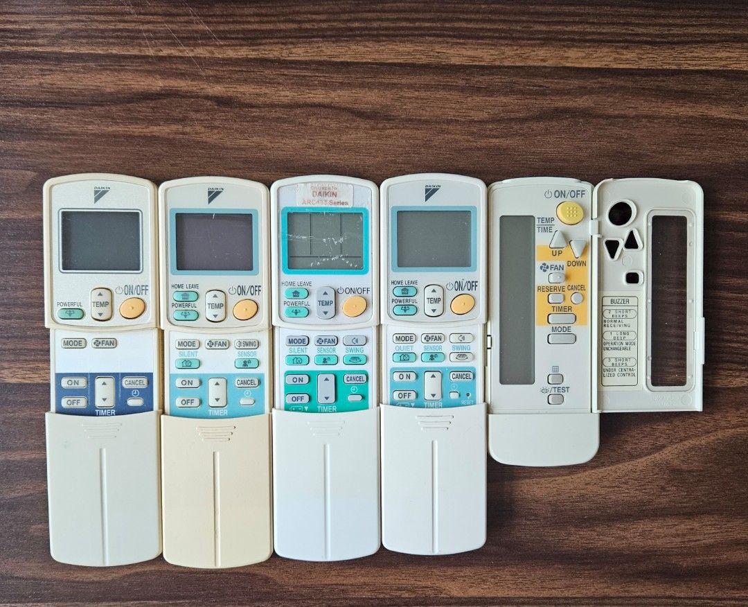 Daikin Aircon Remote Control, TV & Home Appliances, Air Conditioners & Heating on Carousell