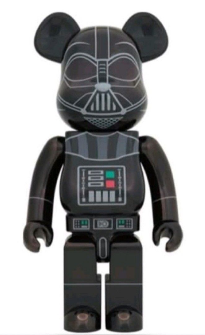 Darth Vader Chrome 1000% Bearbrick