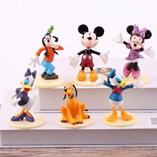Disney 迪士尼 米奇 米妮 布魯多 黛西 高飛 唐老鴨 可愛 童玩 療癒 蛋糕 創意 公仔 擺件 擺飾 玩具 造型 送禮 聖誕禮物 動漫