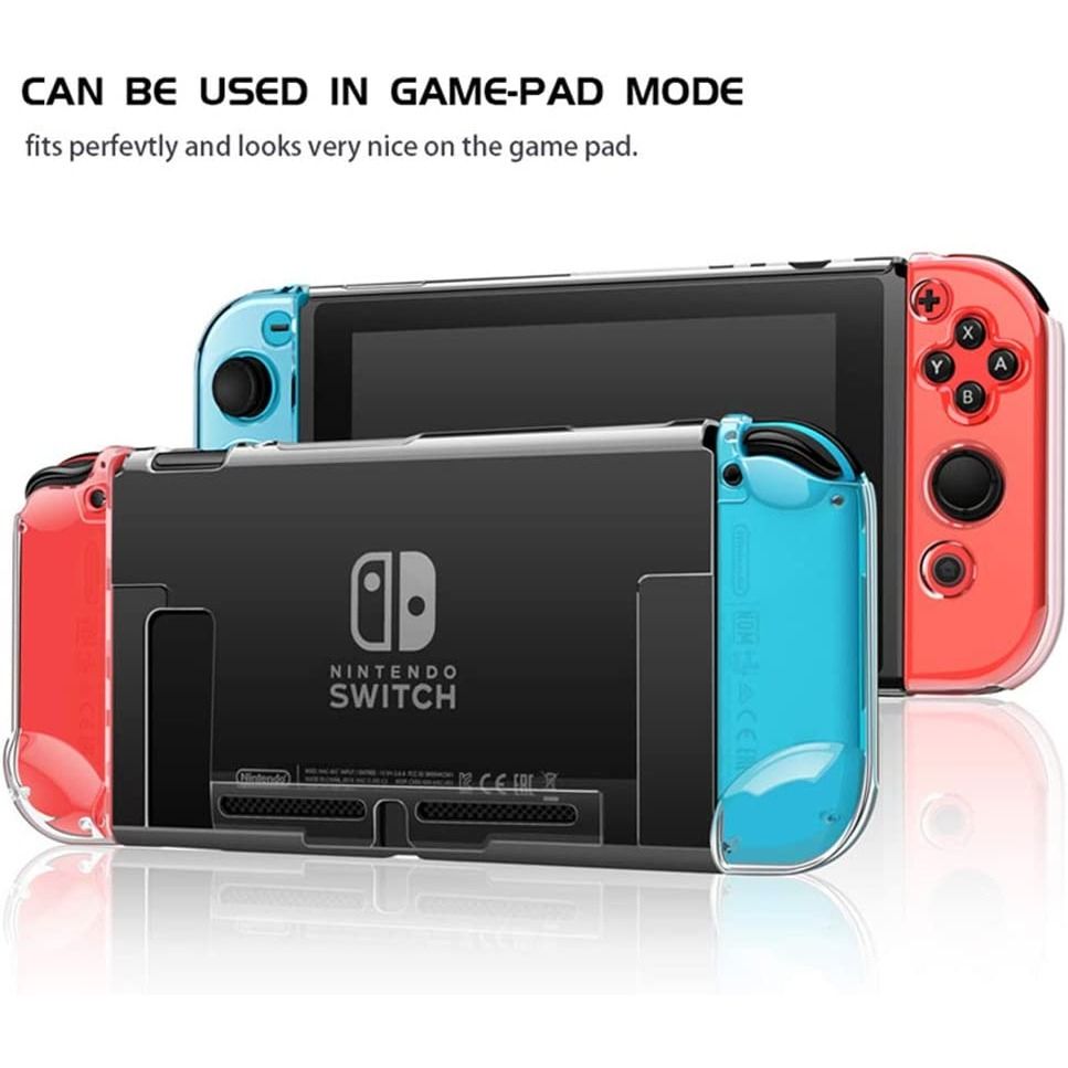 Nintendo switch dockable shop clear case