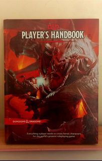 Dungeons and Dragons 5th Edition Player's Handbook 5E
