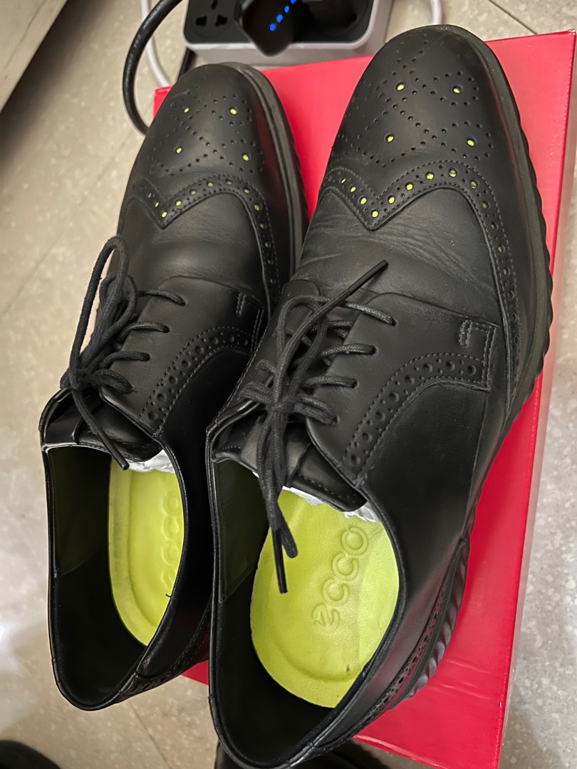 Ecco Leather Shoes on Carousell