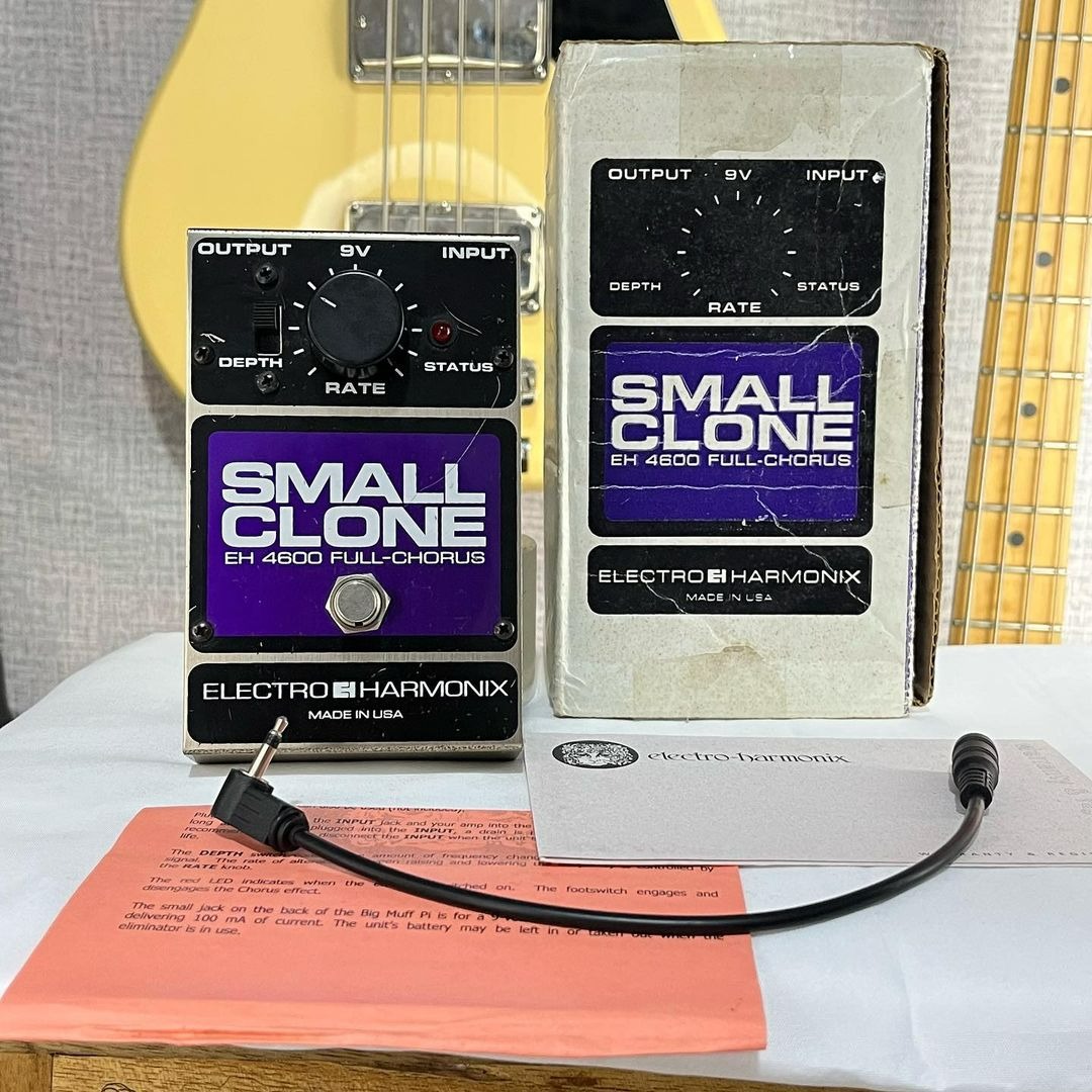 Electro Harmonix Small Clone Chorus n ehx boss mxr keeley vox gfi jhs