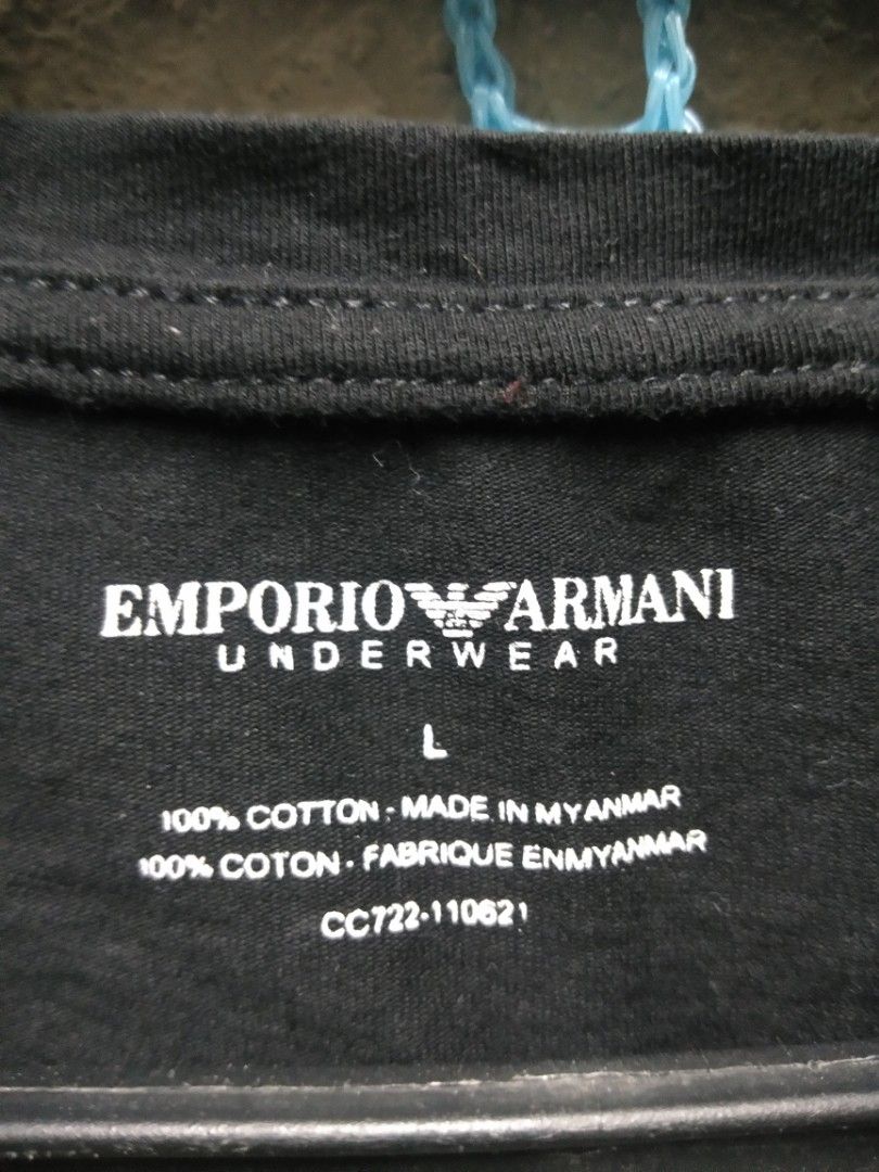 EMPORIO ARMANI, Men's Fashion, Tops & Sets, Tshirts & Polo Shirts on ...