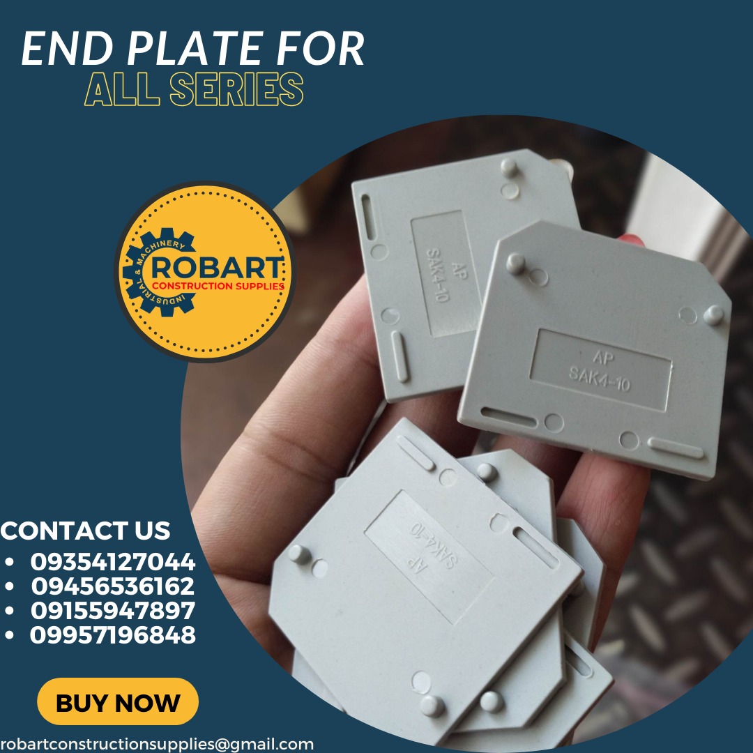 End Plate for All Series, Commercial & Industrial, Construction Tools ...