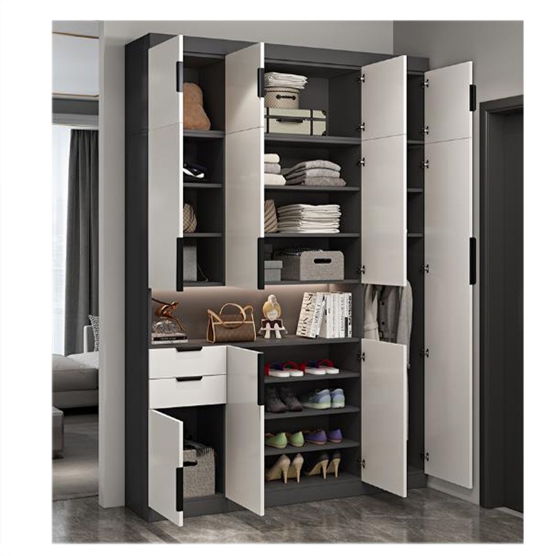 Entrance Hall Partition Shoe Cabinet Type:DST Household Storage Shelf ...