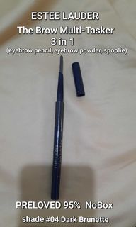 ESTEE LAUDER The Brow Multi-Tasker 3 in 1 (eyebrow pencil, eyebrow powder, spoolie in one case) PRELOVED 95%  NoBox