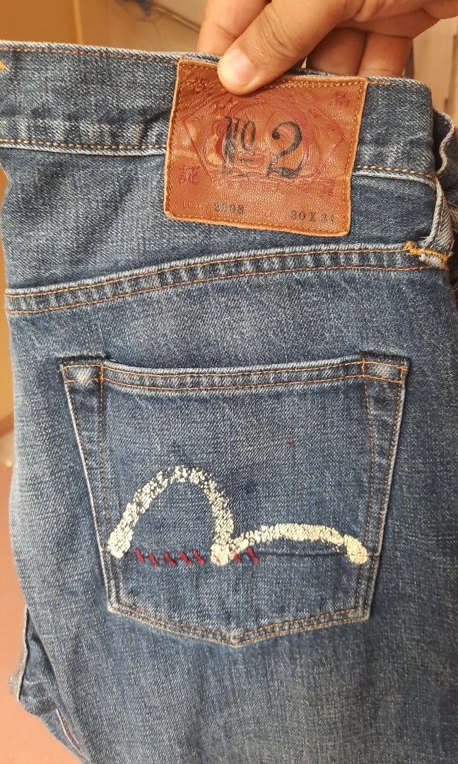 Evisu Selvedge Jeans Legit, Men's Fashion, Bottoms, Jeans on Carousell
