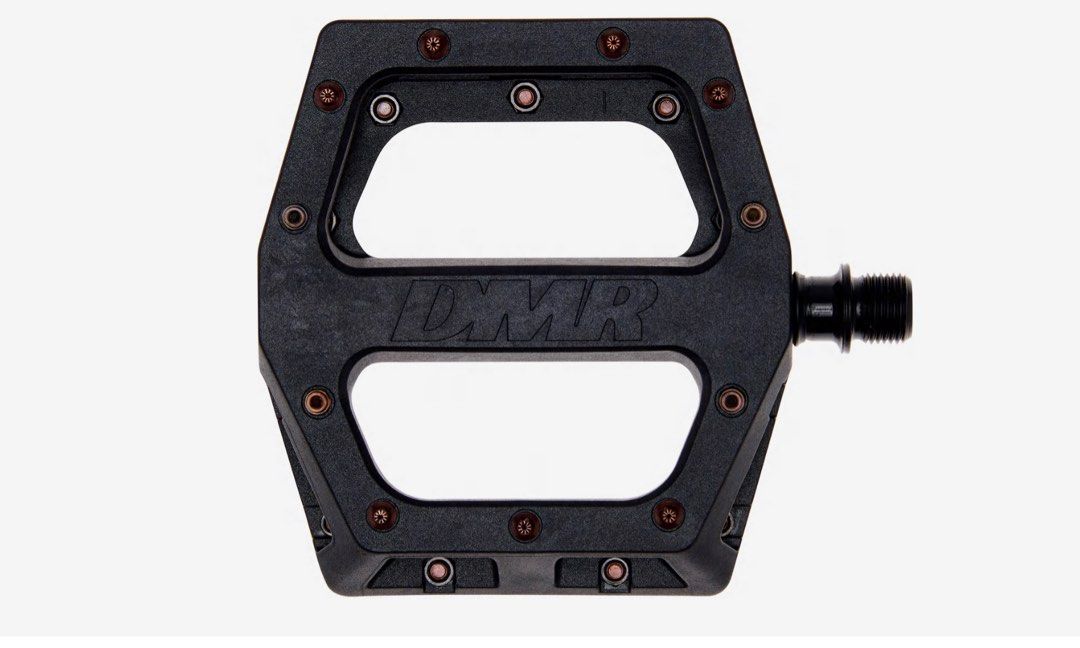 EXCLUSIVE DMR V11 Flat Mountain Bike Pedals copper steel pins Sports Equipment Bicycles Parts Parts Accessories on Carousell