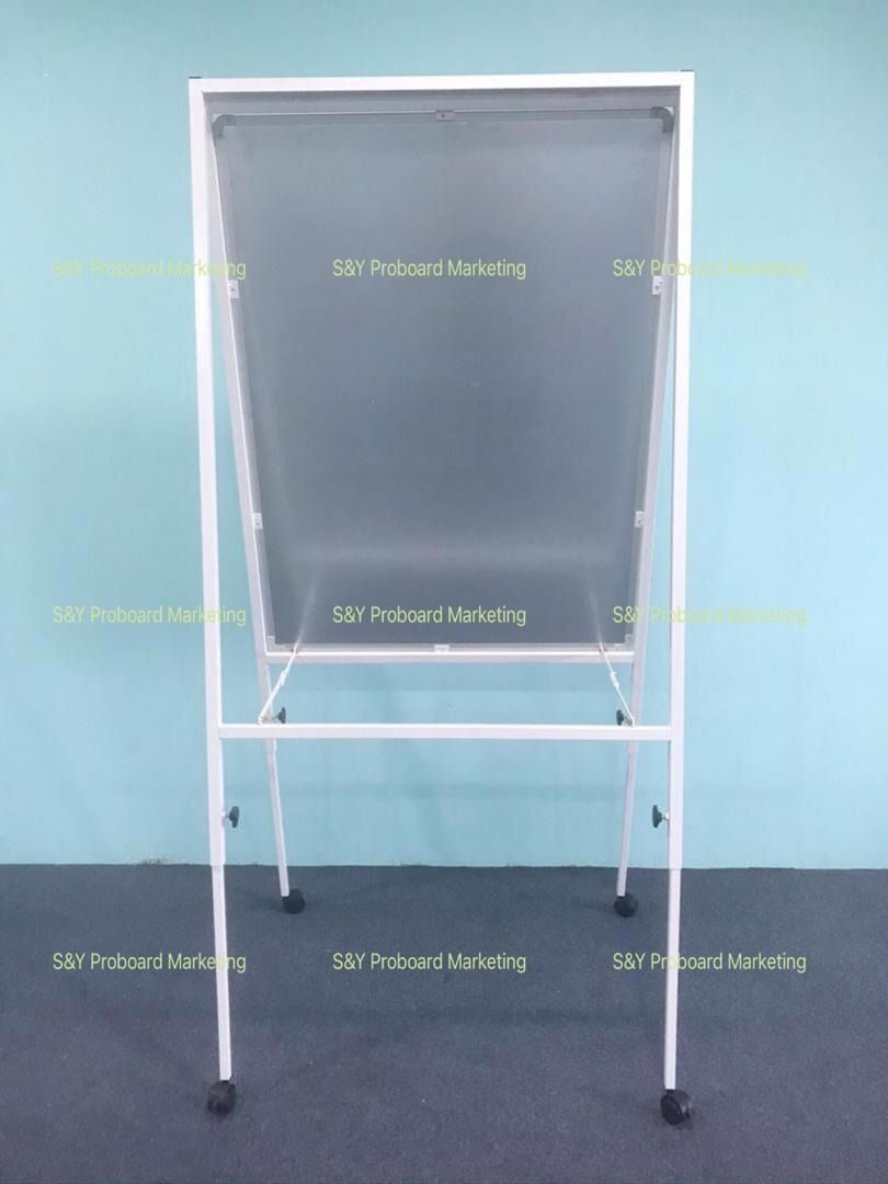 Flip Chart White Board Size 3x4 ft Whiteboard, Hobbies & Toys