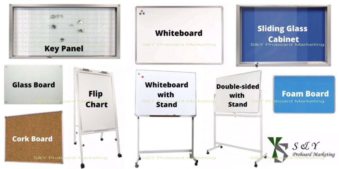 Flip Chart White Board Size 3x4 ft Whiteboard, Hobbies & Toys