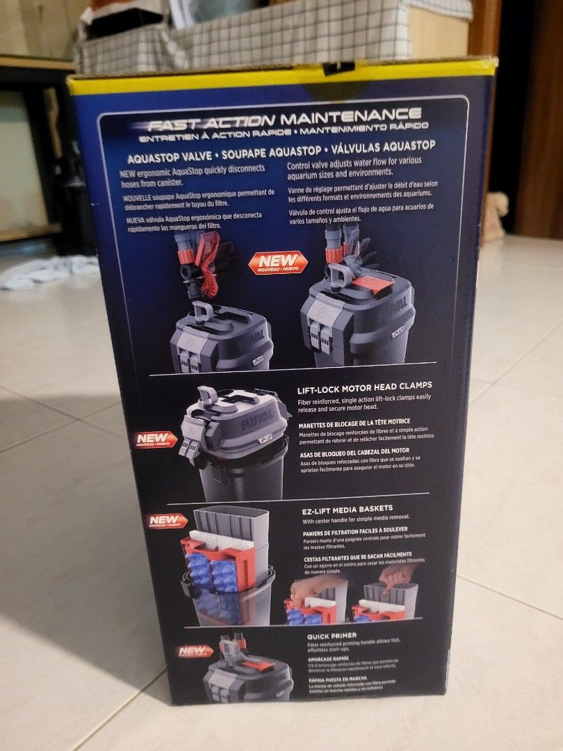 Fluval 207 Filter, Pet Supplies, Homes & Other Pet Accessories on Carousell