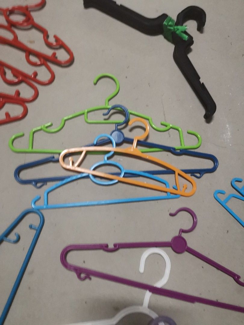 Free Clothes Hangers (assorted designs sizes), Furniture & Home Living, Home Improvement