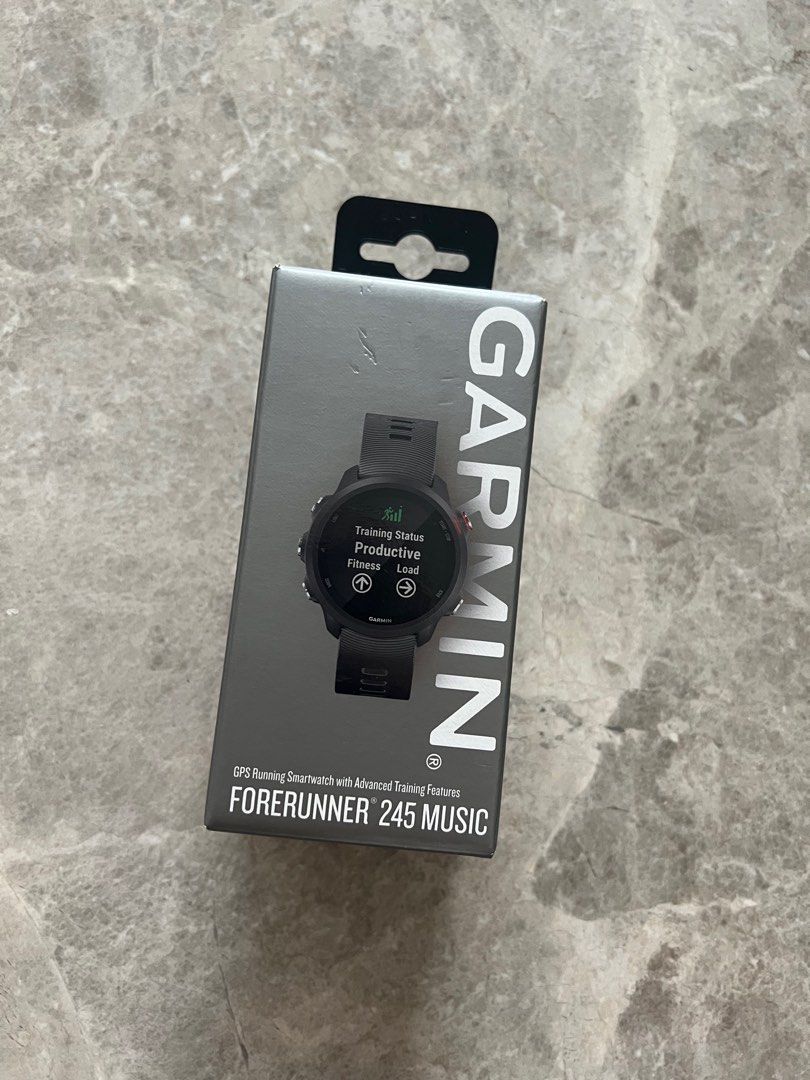 Garmin forerunner sales 245 black
