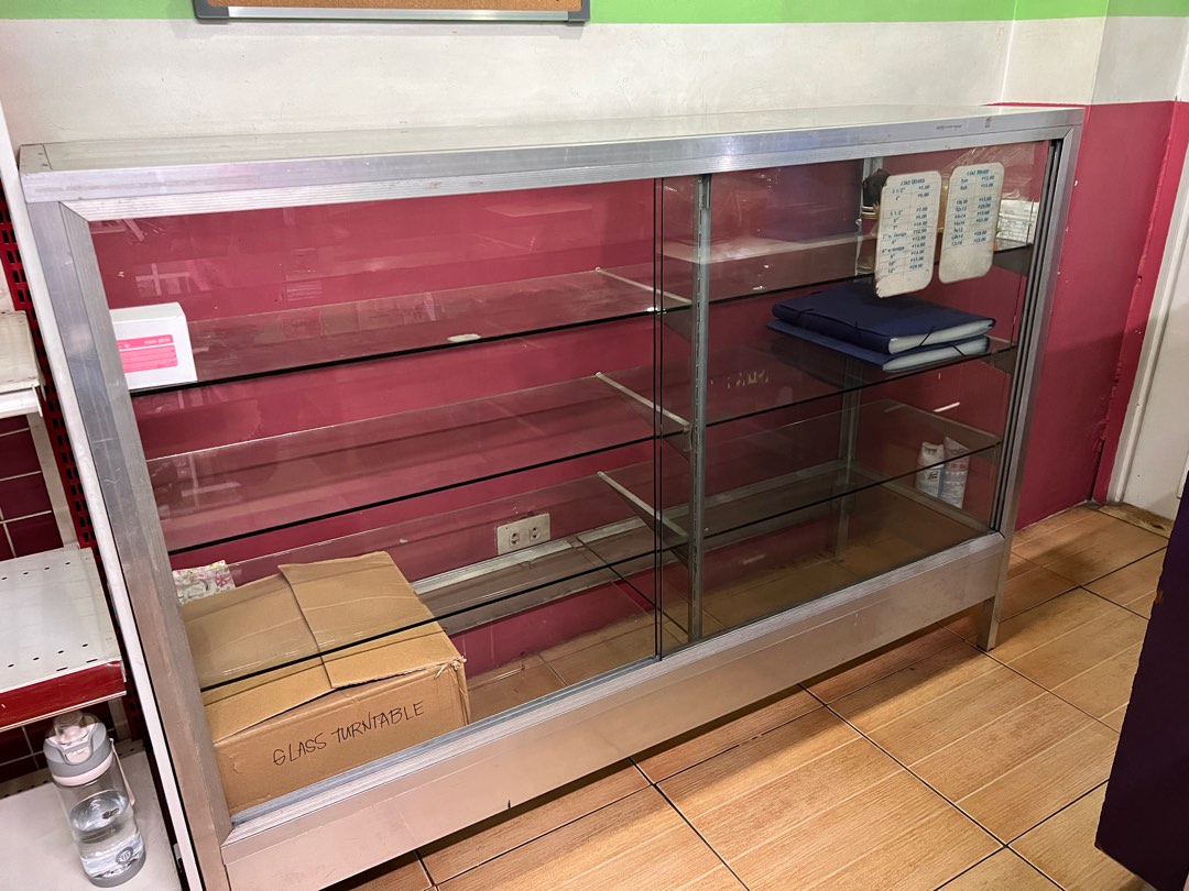 Glass Display Rack 5ft on Carousell