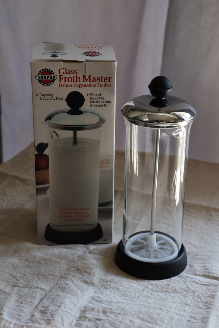 Glass Milk Froth Master - Norpro