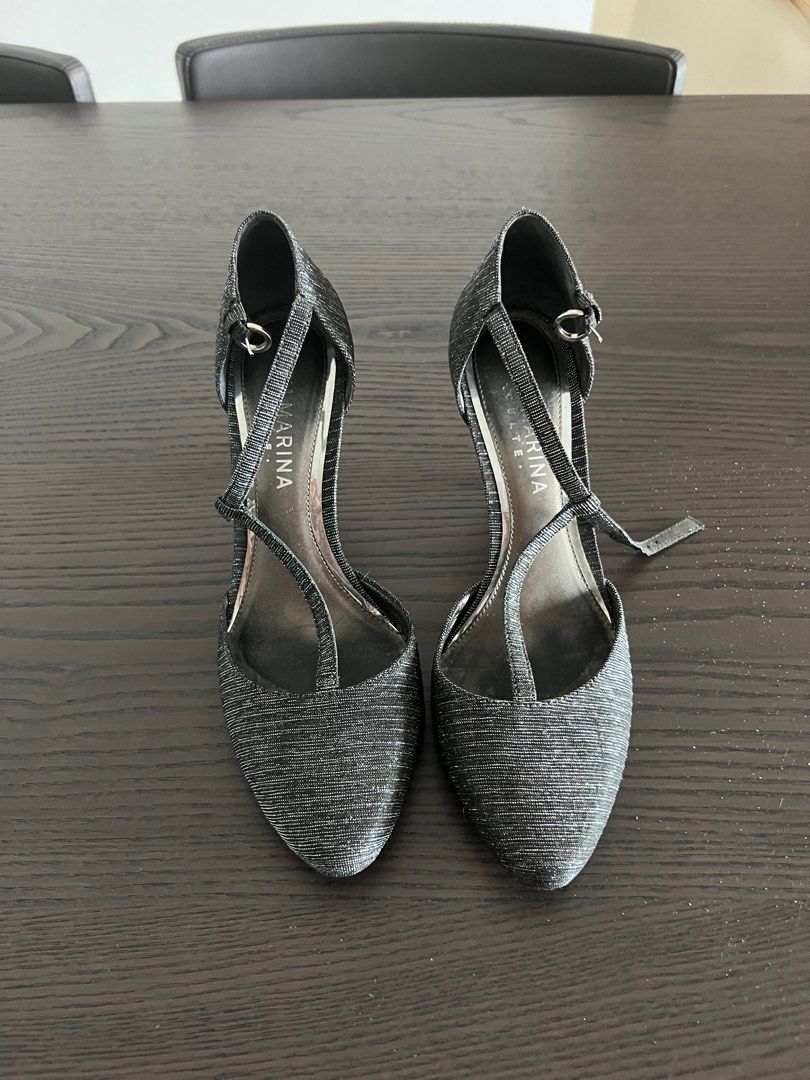 Grey heels new arrivals size 5
