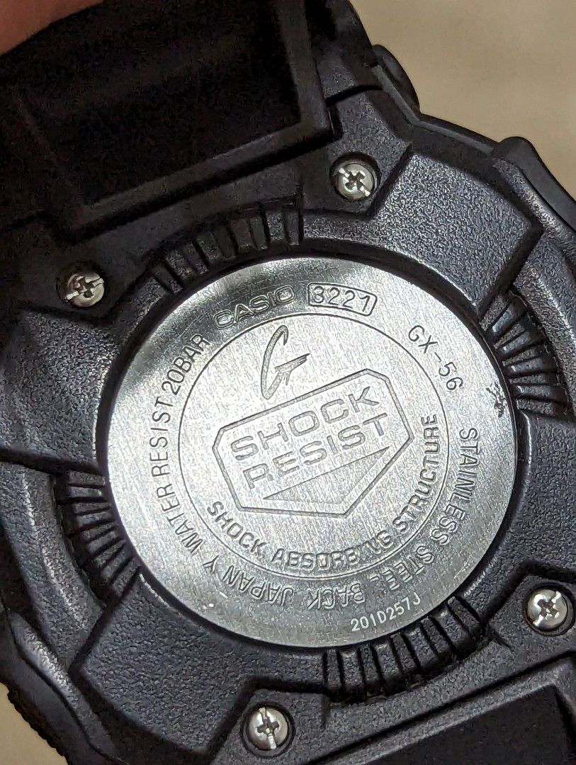 G SHOCK GX 56 1BJF QW 3221 MADE IN JAPAN