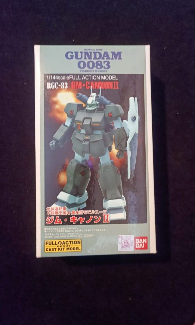 Gundam 高達B Club 1/144 RGC-83 GM- CANNON II 可動首辦原件