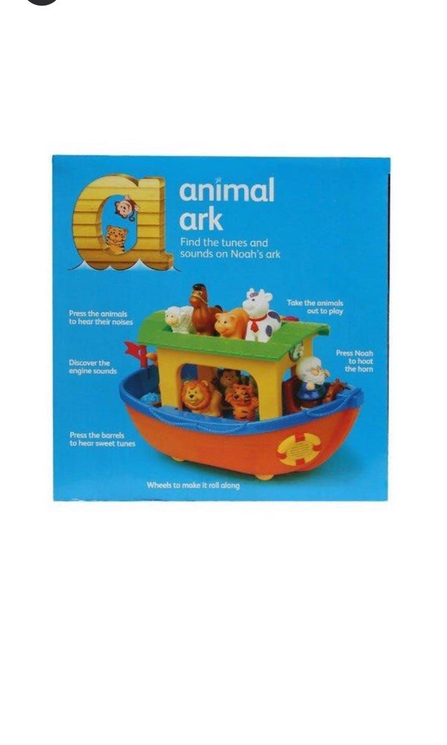 Hamleys Kiddieland Ark Noah Animal Set vtech fisher price leapfrog