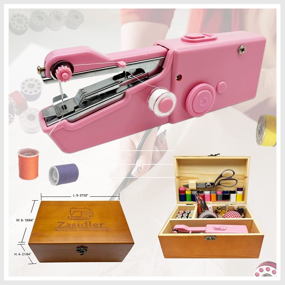 Portable Sewing Kit, 30 Pcs Sewing Kit With Sewing Box