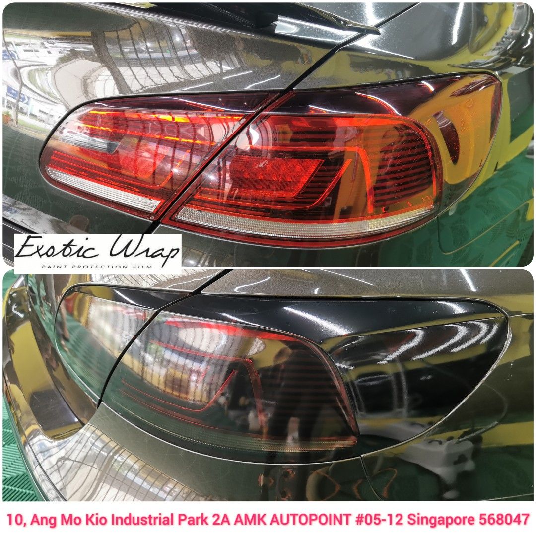 Headlights PPF /Tail Light PPF /STICKER/PPF /Drak Smoke, Car Accessories, Accessories on Carousell