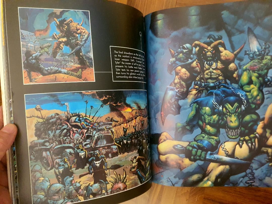 FAKK2 HEAVY METAL Simon Bisley '98 Color Prints Model, Julie