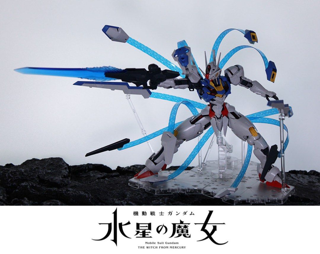 HG /FM Aerial / Rebuild / Lfrith Gundam Permet Particle Beam Fin Funnel