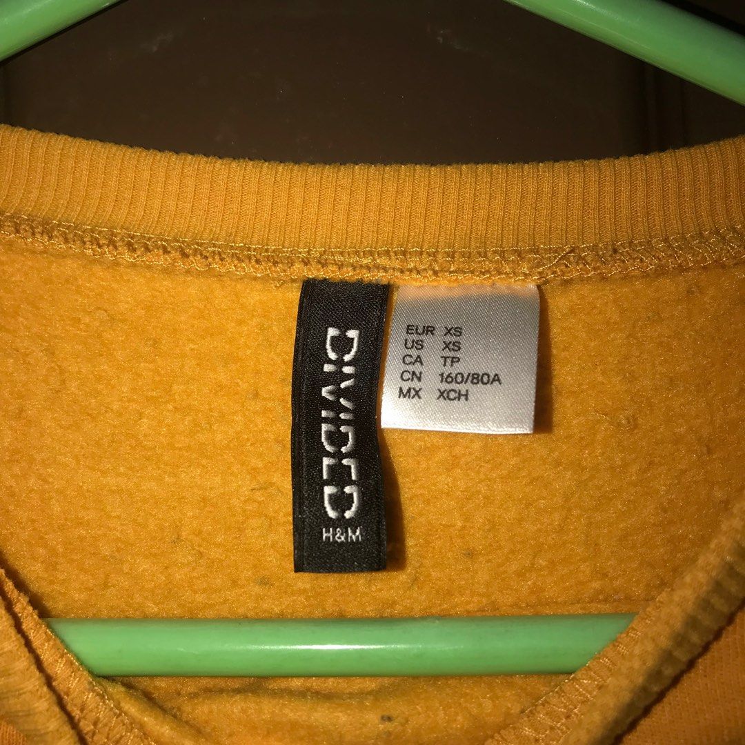 H and sale m mustard top