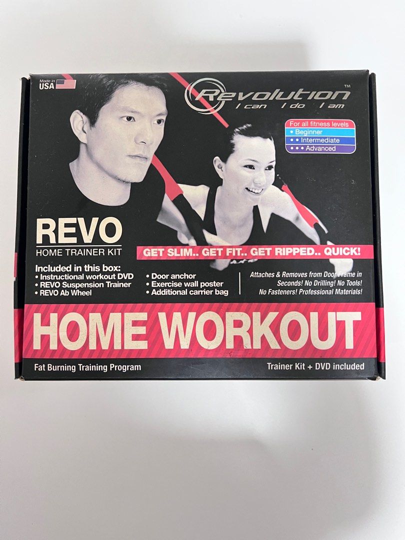 Home Workout Kit Sports Equipment Exercise Fitness Toning 