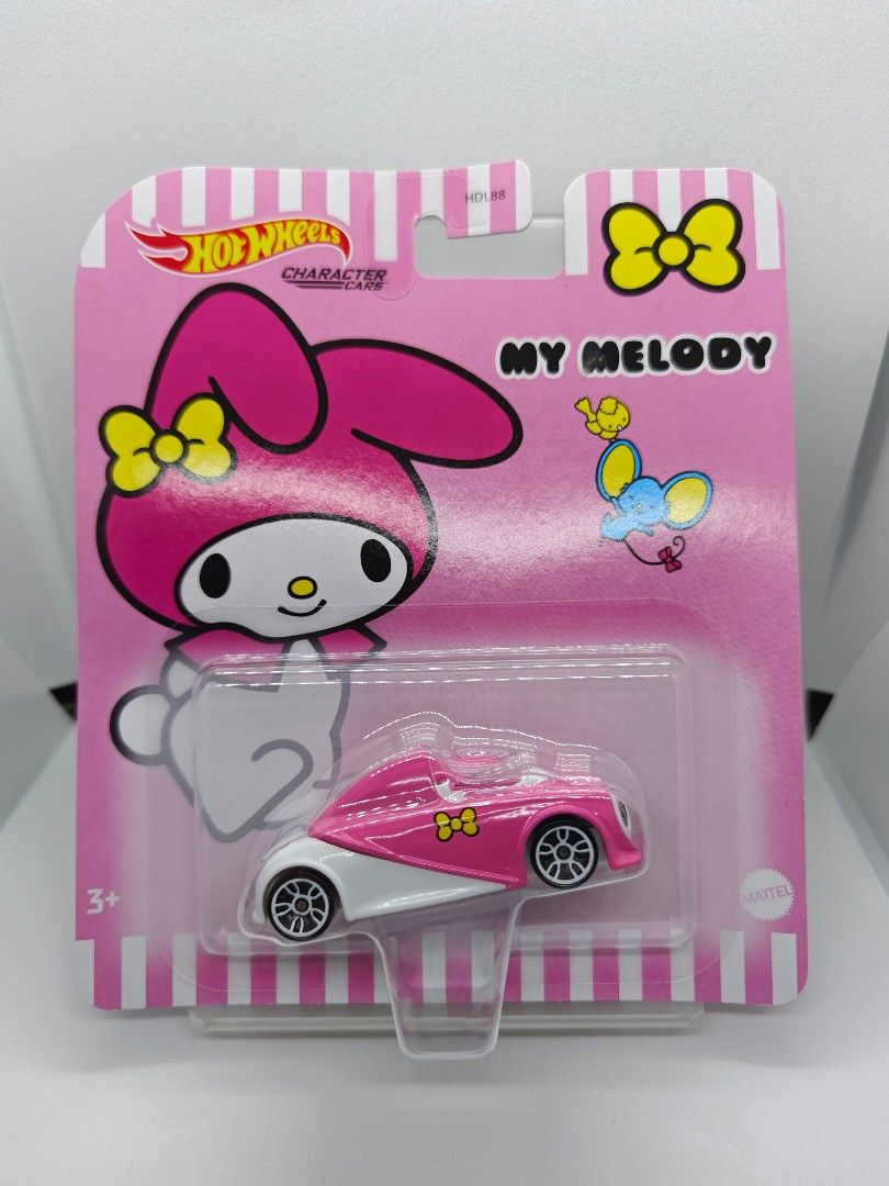 Sanrio Cinnamoroll Hot Wheels, Hobbies & Toys, Toys & Games on Carousell