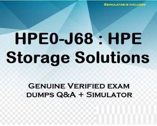 HPE0-J68 Online Praxisprüfung