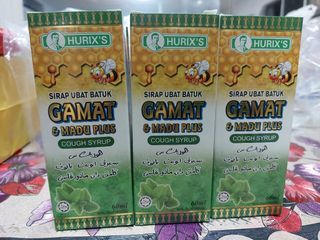 Hurix's Gamat & Madu Plus Cough Syrup 60ml