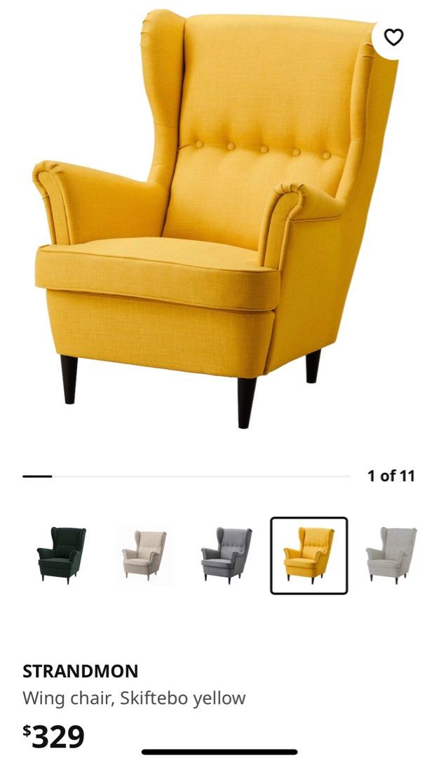 IKEA Armchair, Furniture & Home Living, Furniture, Chairs on Carousell