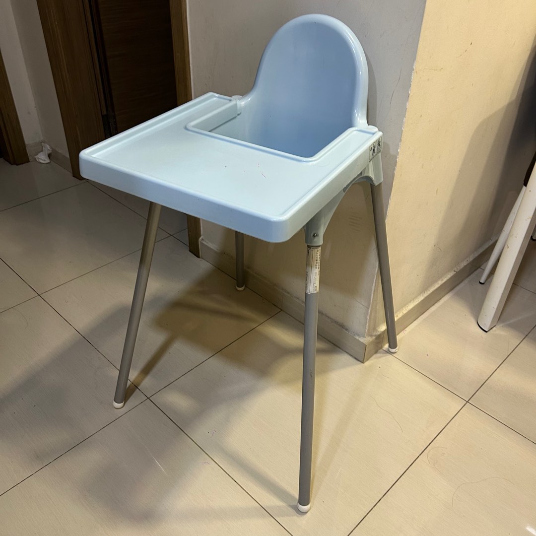 Ikea ANTILOP baby High Chair blue, Babies & Kids, Nursing & Feeding