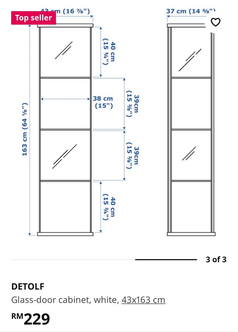 Detolf size sales