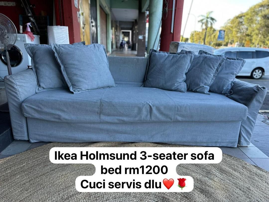 Holmsund 3 seater sofa bed deals