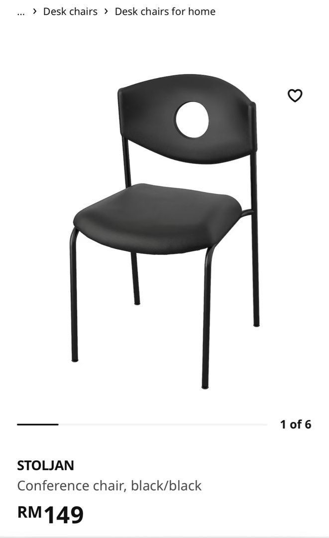 Stoljan chair ikea clearance