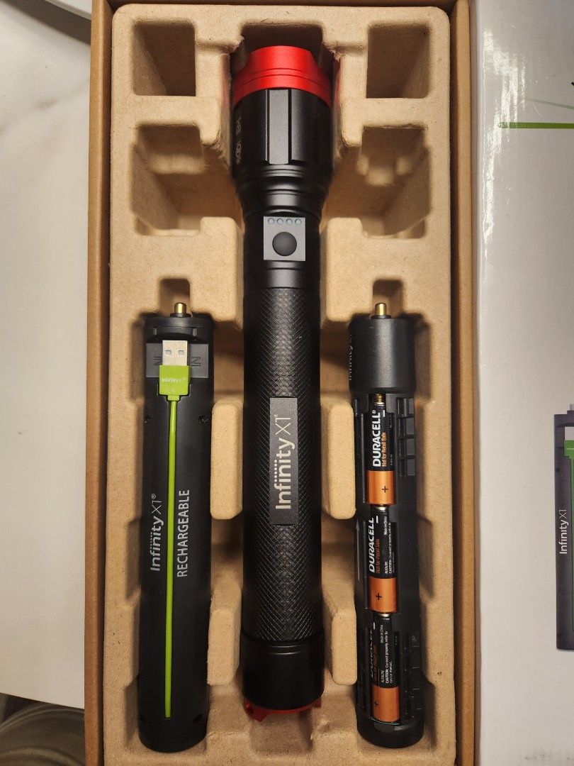 Hybrid Power Flashlight 1500 Lumen – Infinity X1