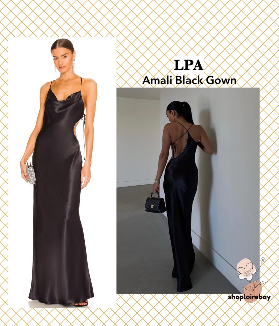 amali dress in black lpa Likely Amalia Mini Dress main image 1