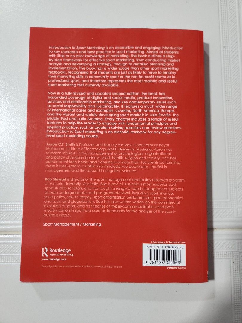 Introduction to sport marketing, Hobbies & Toys, Books & Magazines ...
