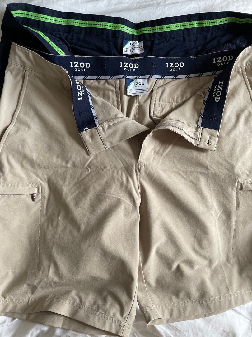 Izod cargo golf shorts store