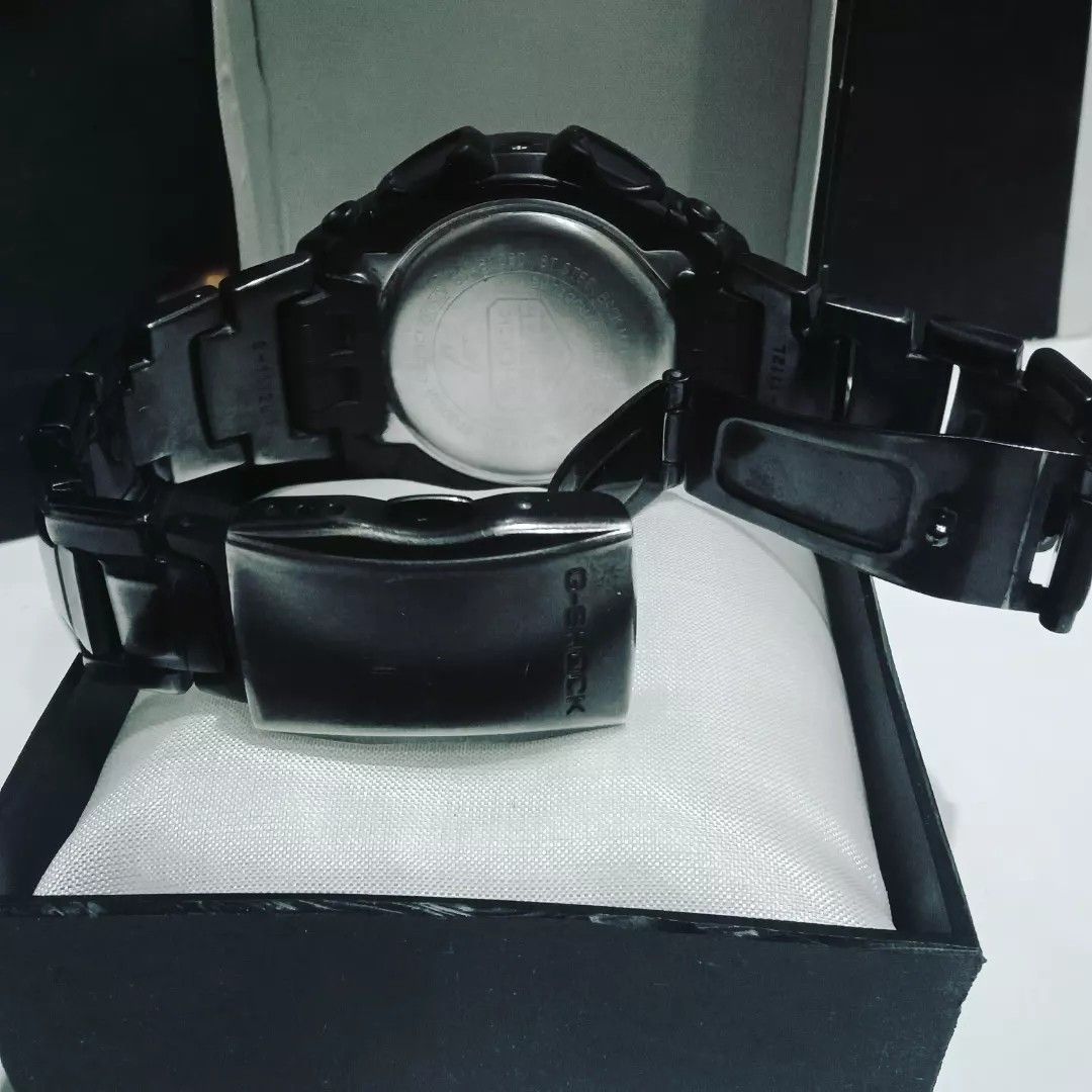 Ja0291 Jam tangan CASIO G shock strap besi, Fesyen Pria, Jam Tangan di