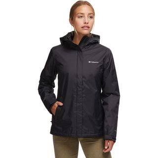 Jaket Columbia Women Waterproof Omni Tech Hoodie Rain Jacket Outdoor Wanita Original Anti Air Hujan Omnitech