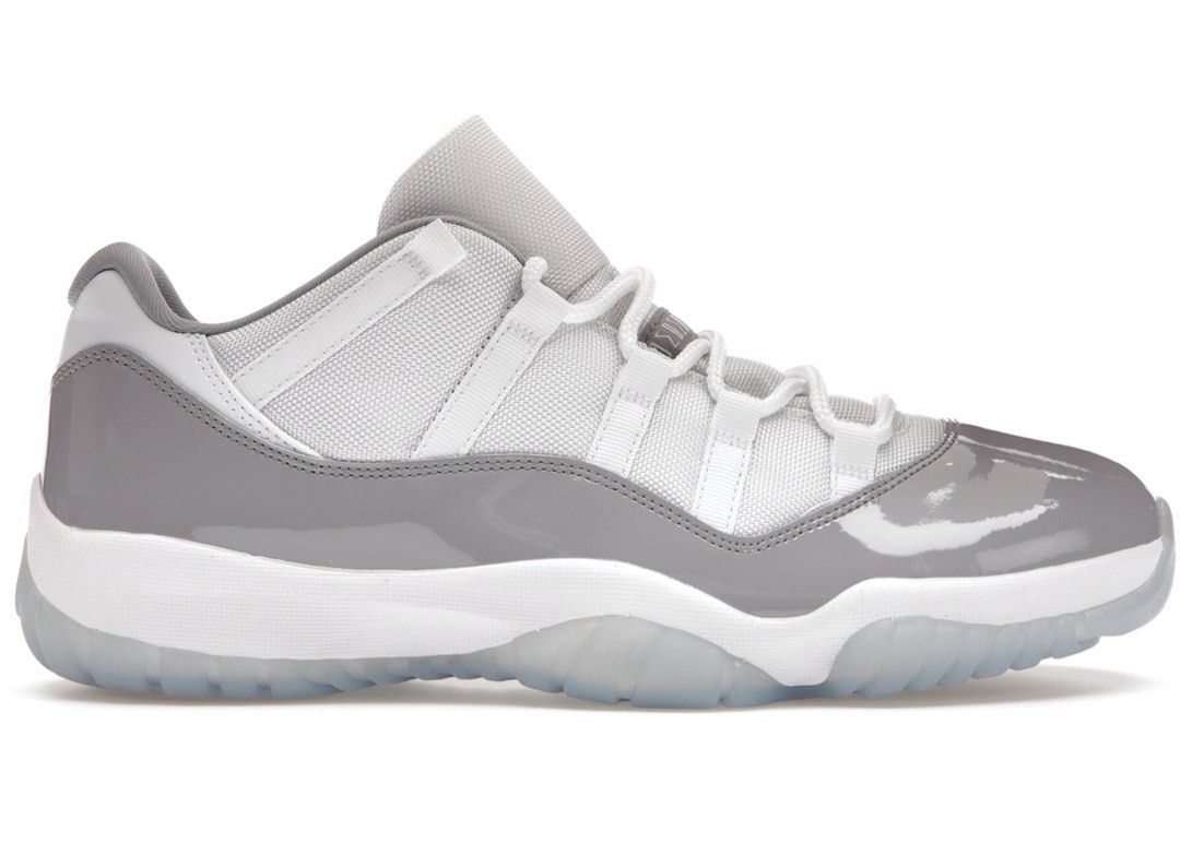 jordan 11 low unc white grey