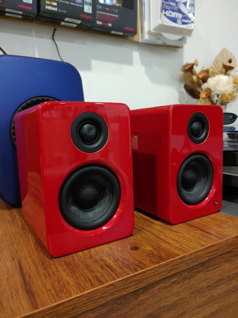 YU2 Powered Desktop/ Laptop Speakers with Builtin DAC, Audio