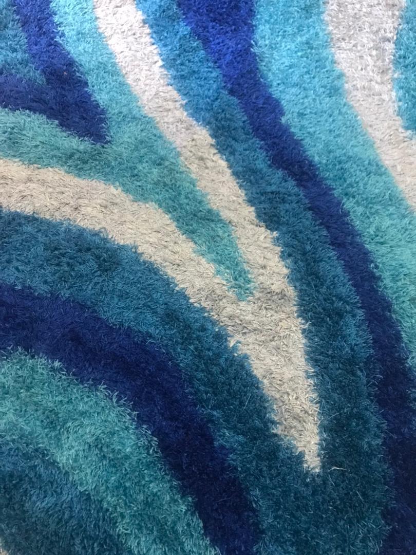 Karpet Blue Lagoon, Furniture & Home Living, Home Decor, Carpets, Mats & Flooring on Carousell
