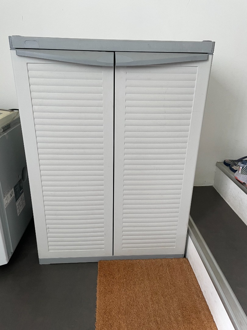 Keter Storage Unit, Furniture & Home Living, Outdoor Furniture on Carousell