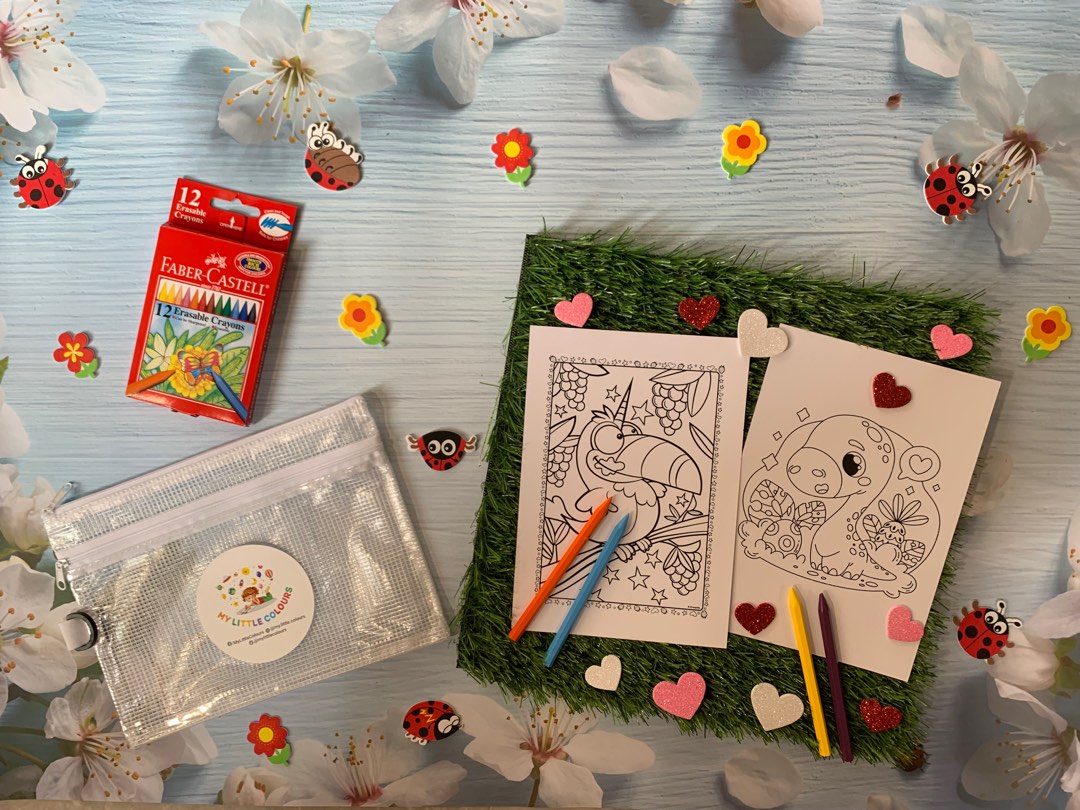 Kids Colouring Fun Pack!, Hobbies & Toys, Stationery & Craft, Art ...